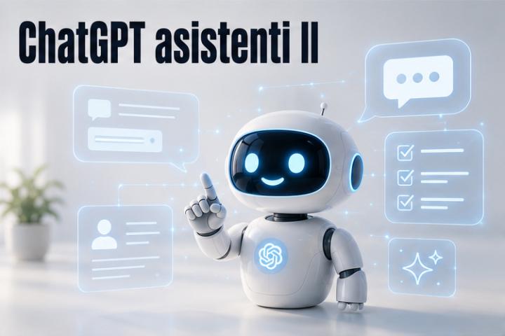 ChatGPT asistenti II: Pokročilé funkce a napojení na svět